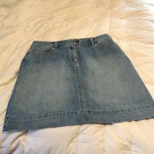 Jean skirt